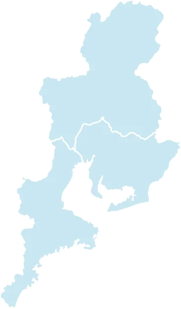 ロードサービス東海エリア対応マップ（愛知・岐阜・三重・静岡）